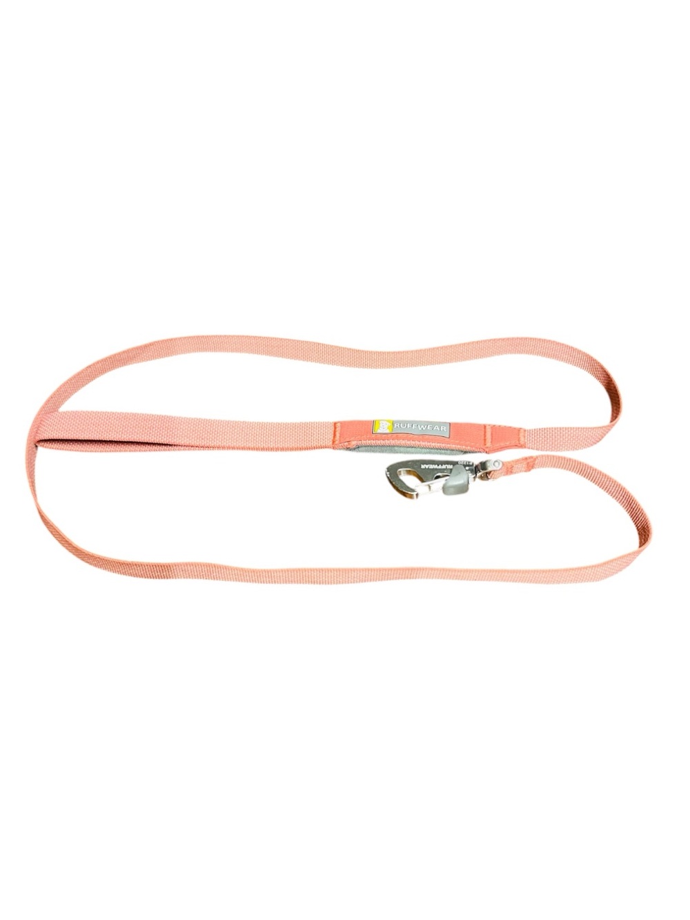Ruffwear Coral Pink and Gray Strap with Silver Hook 53” Length